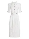 Dolce & Gabbana Button-embellished Midi Dress