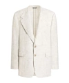 Dolce & Gabbana Button Single-breasted Jacket In Neutral