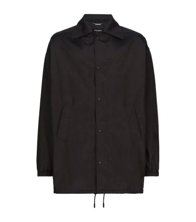 Dolce & Gabbana Button-up Blouson Jacket In Multi