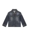 Dolce & Gabbana Button-up Denim Jacket In Black