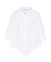 Dolce & Gabbana Button-up Long-sleeve Body In White