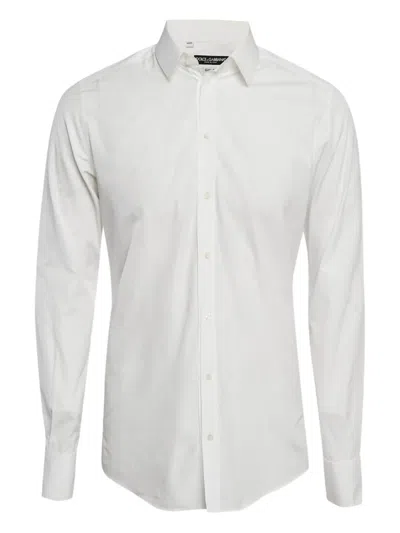 Pre-owned Dolce & Gabbana Button-up Shirt In White
