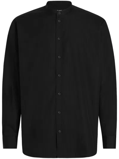Dolce & Gabbana Button-up Shirt In Black