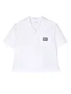 Dolce & Gabbana Button-up Short-sleeve Shirt In White