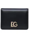 DOLCE & GABBANA DOLCE & GABBANA BLACK LEATHER WALLET