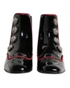 Dolce & Gabbana Buttoned Chelsea Boot In Black