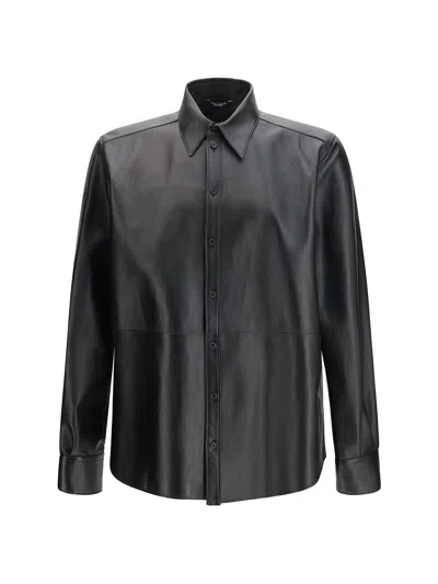 Dolce & Gabbana Button-up Shirt In Black