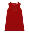 Dolce & Gabbana Cady Logo-embellished Dress