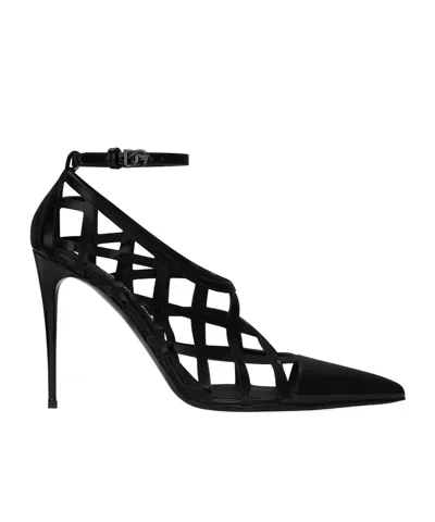 DOLCE & GABBANA DOLCE  GABBANA DG LOGO POLISHED PUMPS