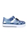 Dolce & Gabbana Caged-toe Jelly Shoes In Blue