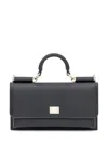Dolce & Gabbana Embossed-iguana Leather Clutch Bag In Nero