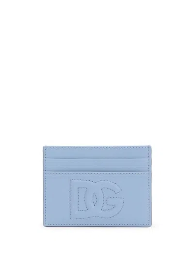 DOLCE & GABBANA CALF LEATHER CARDHOLDER WITH LOGO