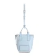 Dolce & Gabbana Calfskin Adamo Mini Bag Charm In Blue