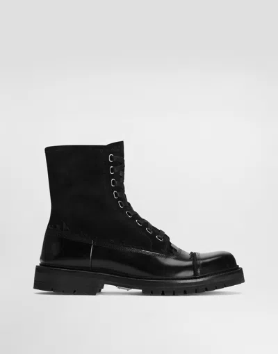 Dolce & Gabbana Calfskin Ankle Boots