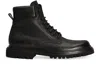 Dolce & Gabbana Ankle Boots In Smooth Calf Leather In Black