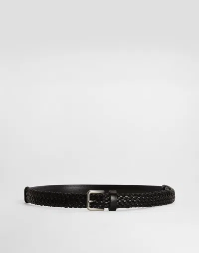 DOLCE & GABBANA CALFSKIN BELT