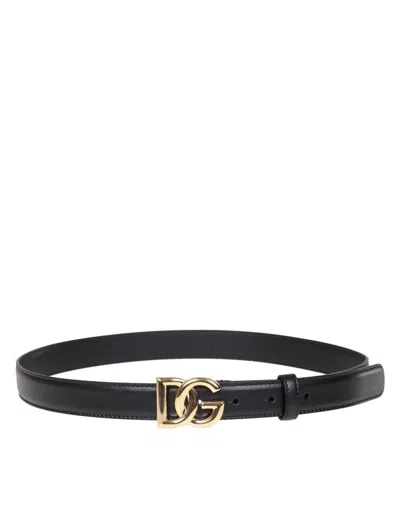 DOLCE & GABBANA DOLCE & GABBANA CALFSKIN BELT