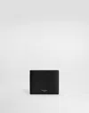 Dolce & Gabbana Black Wallet With Front Logo Detail In Black