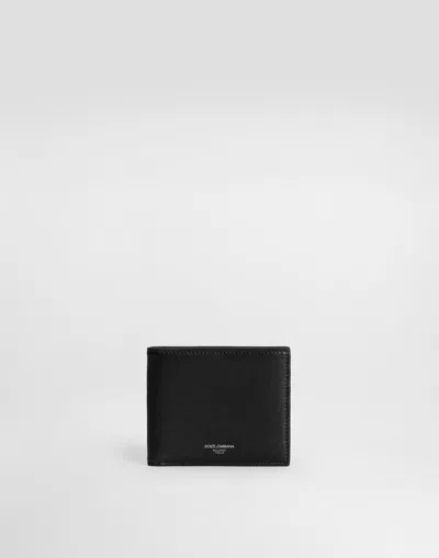 DOLCE & GABBANA CALFSKIN BIFOLD WALLET