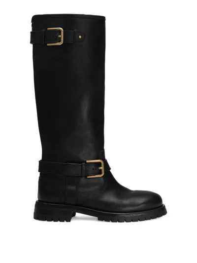 DOLCE & GABBANA BOTAS - NEGRO