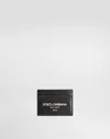 Dolce & Gabbana Calfskin Card Holder With Logo In Multicolor