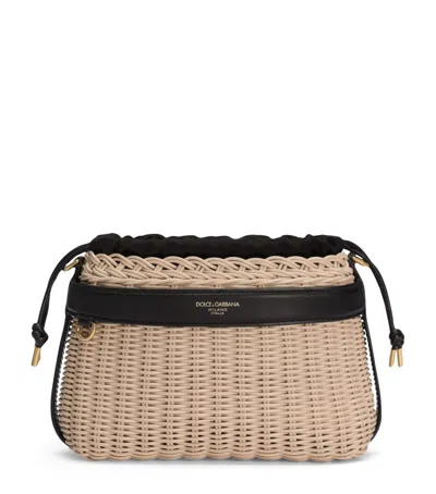 Dolce & Gabbana Calfskin Carla Shoulder Bag