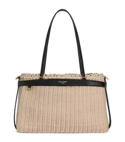 Dolce & Gabbana Calfskin Carla Shoulder Bag
