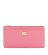 Dolce & Gabbana Calfskin Dauphine Card Holder