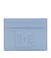 Dolce & Gabbana Calfskin Dg Logo Card Holder