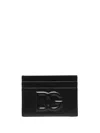 Dolce & Gabbana Calfskin Dg Logo Card Holder Accessories