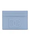 Dolce & Gabbana Logo Detail Leather Card Holder In Multi