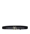 Dolce & Gabbana Dg Plaque Elasticated Belt