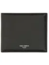 Dolce & Gabbana Calfskin Leather Bifold Wallet