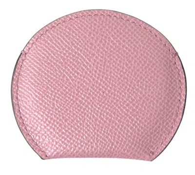Dolce & Gabbana Calfskin Leather Coin Purse In Blue