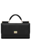 Dolce & Gabbana Calfskin Mini Bag In Black