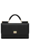 Dolce & Gabbana Calfskin Mini Bag In Black
