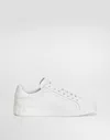 Dolce & Gabbana Dolce&gabbana Portofino White Low Trainer In White