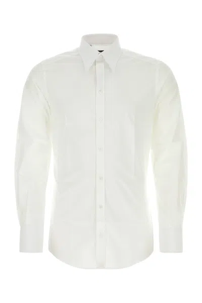 Dolce & Gabbana Camicia-41 Nd  Male In White