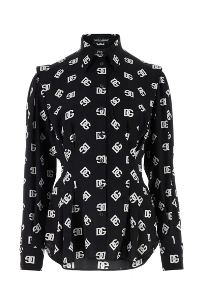Dolce & Gabbana Camicia-44 Nd  Female In Black