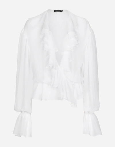 Dolce & Gabbana Camicia In White