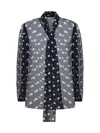 Dolce & Gabbana Shirts In Pois Med 1.5 F.nero