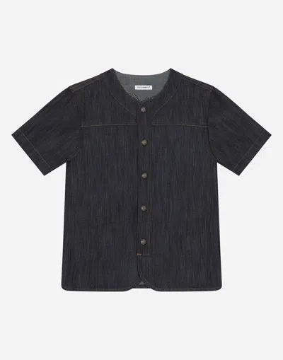 Dolce & Gabbana Kids' Camicia Manic. Corta In Variante Abbinata