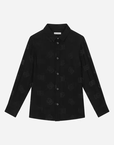 Dolce & Gabbana Camicia Manic. Lunga In Black