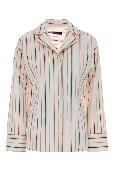 Dolce & Gabbana Button Up Top In Multi