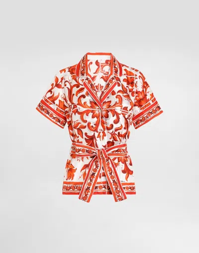 Dolce & Gabbana Camicia In Multi