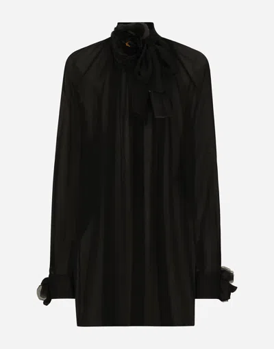 Dolce & Gabbana Camicia In Nero