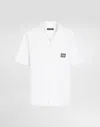 Dolce & Gabbana Cotton Hawaiian Shirt In White
