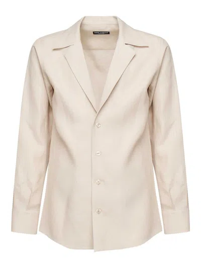 DOLCE & GABBANA CAMISA - BEIS