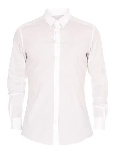 Dolce & Gabbana Cotton-blend Shirt In Blanco