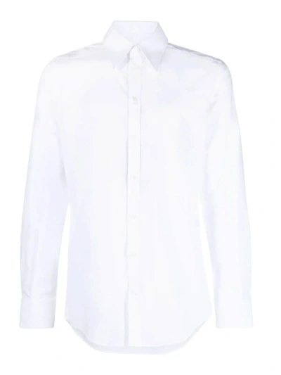 Dolce & Gabbana Long Sleeve Shirt In White